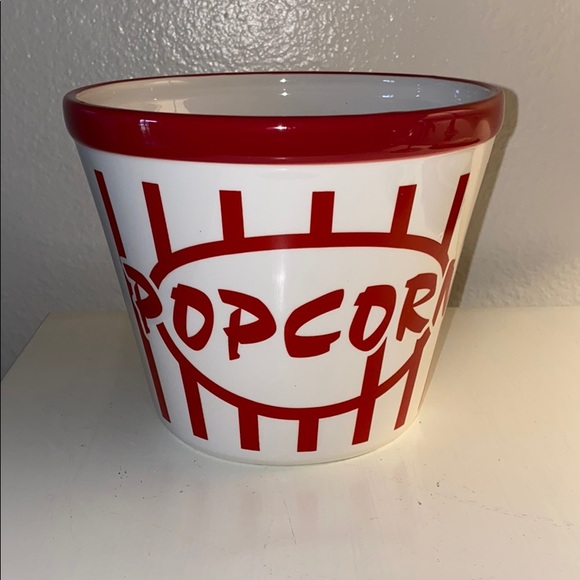Ceramic Popcorn Bucket - Picture 1 of 7